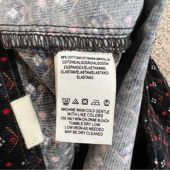 Free People We The Free Joanie Printed Corduroy Mini Skirt—26 - Picture 9 of 9